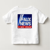 Faux News Kinder Shirts (Achterkant)