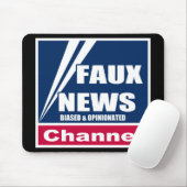 Faux News Mousepad Muismat (Met muis)