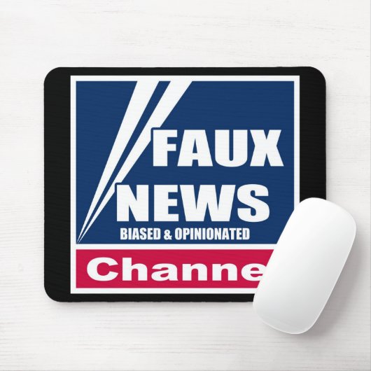Faux News Mousepad Muismat (Met muis)