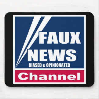 Faux News Mousepad Muismat