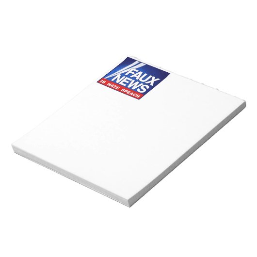 Faux News Notitieblok (Linkerzijde)