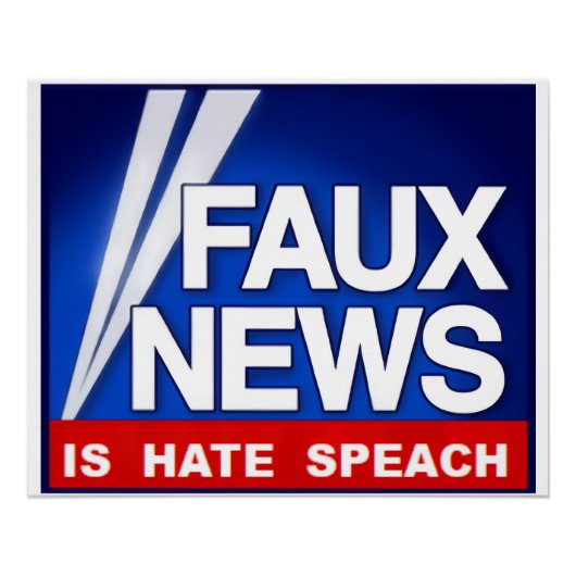 Faux News Perfect Poster (Voorkant)