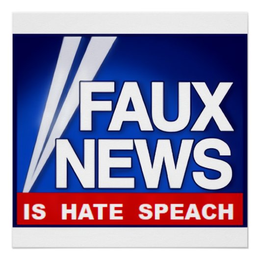 Faux News Perfect Poster (Voorkant)