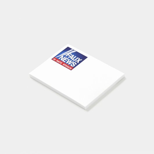 Faux News Post-it® Notes (Schuin)