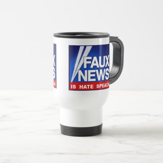 Faux News Reisbeker (Voorkant rechts)