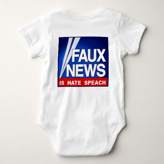 Faux News Romper (Achterkant)