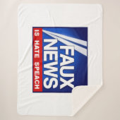 Faux News Sherpa Deken (Voorkant)