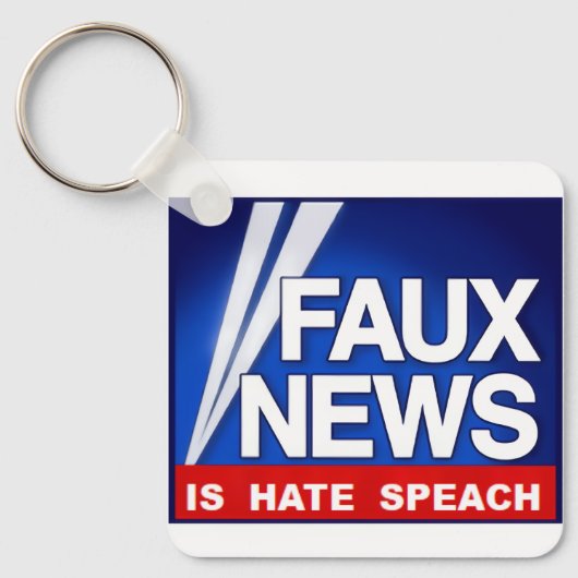 Faux News Sleutelhanger (Voorkant)