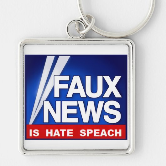 Faux News Sleutelhanger (Voorkant)