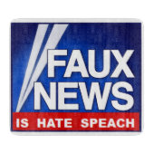 Faux News Snijplank (Voorkant)