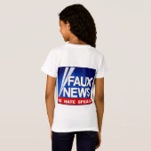 Faux News T-shirt (Achterkant volledig)
