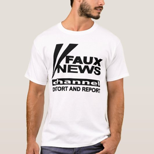 Faux News T-shirt (Voorkant)