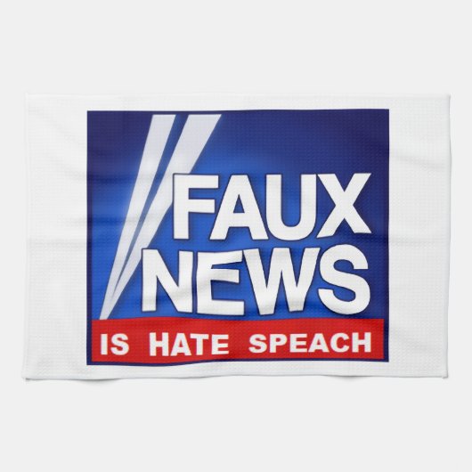 Faux News Theedoek (Horizontaal)