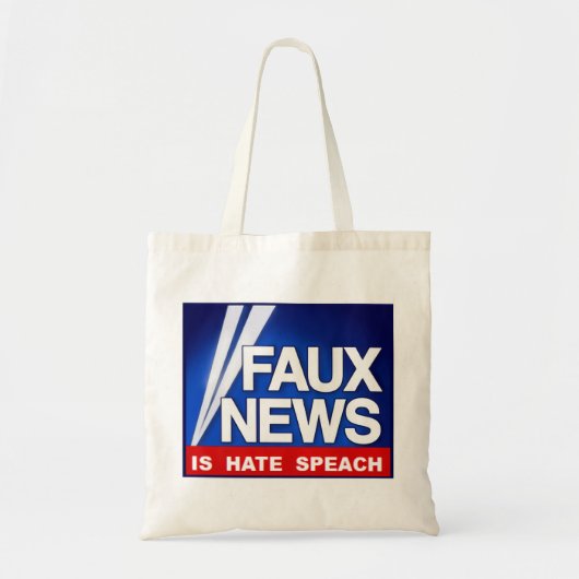 Faux News Tote Bag (Voorkant)