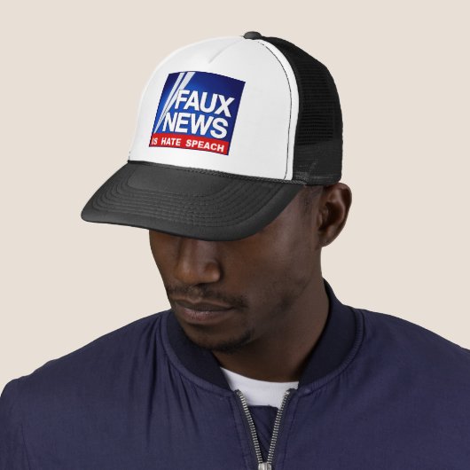 Faux News Trucker Pet (In situ)