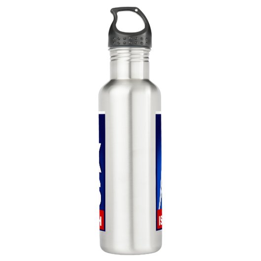 Faux News Waterfles (Achterkant)