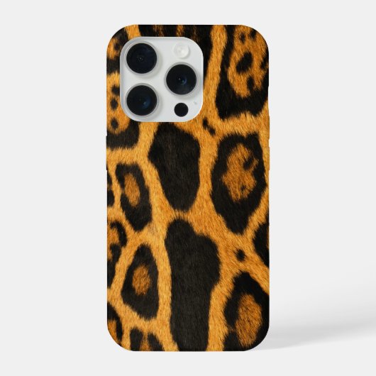 Faux Ocelot Skin iPhone Hoesje (Achterkant)