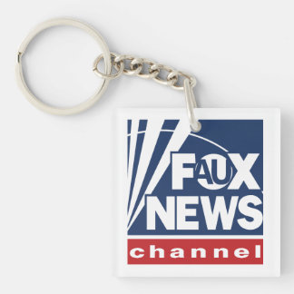 Faux of Fox News spoofpot Sleutelhanger