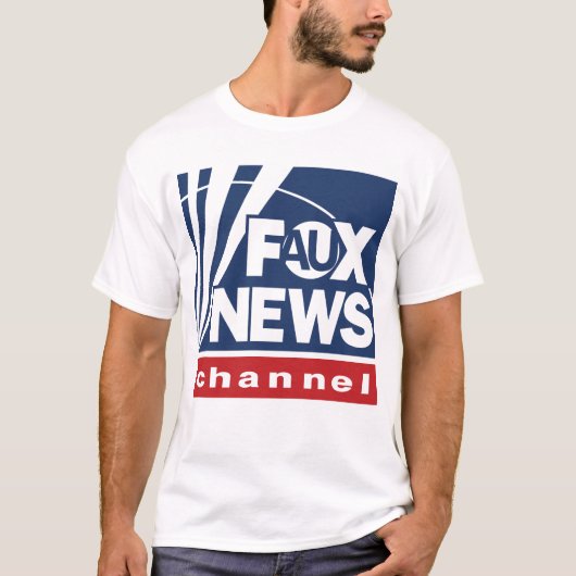 Faux of Fox News spoofpot T-shirt (Voorkant)