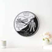 Faux Ohio State Quarter Clock Grote Klok (Huis)