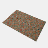 Faux Old Cloth Patches Doormat Welcome Deurmat (Schuin)