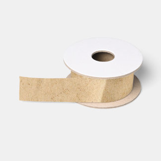Faux Old Paper Ribbon Satijnen Lint