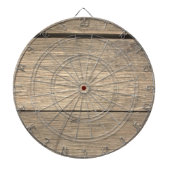 Faux Old Wooden Barrel Dartbord (Voorkant)