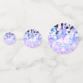 Faux Opal Color Diamond Gemstone Confetti (Achterkanten)