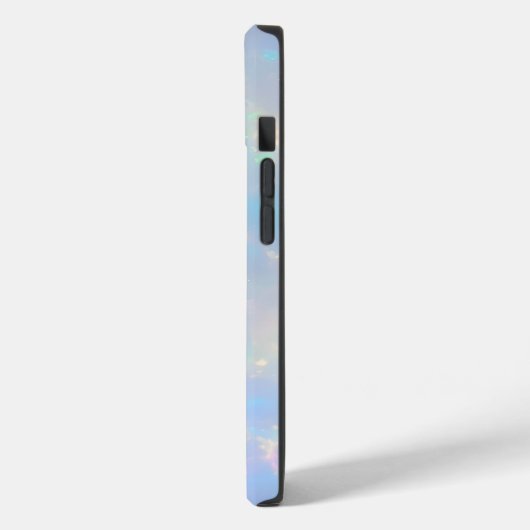 Faux Opal Edelsteen Case-Mate iPhone Case (Achterkant / Links)