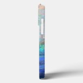 Faux opal gem gemstone minerbling bokeh hipster Case-Mate iPhone case (Achterkant / Links)