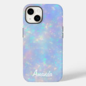 Faux Opalescent Kleuren Case-Mate iPhone Case (Achterkant)
