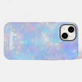 Faux Opalescent Kleuren Case-Mate iPhone Case (Achterkant (horizontaal))