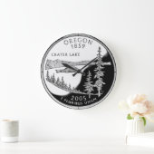 Faux Oregon State Quarter Clock Grote Klok (Huis)