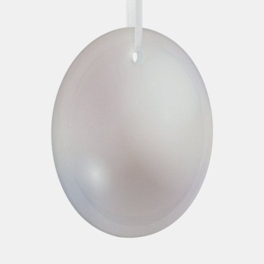 faux ornament, ophangbaar glas ornament (Voorkant Rechts)