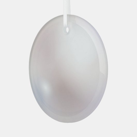 faux ornament, ophangbaar glas ornament (Voorkant links)