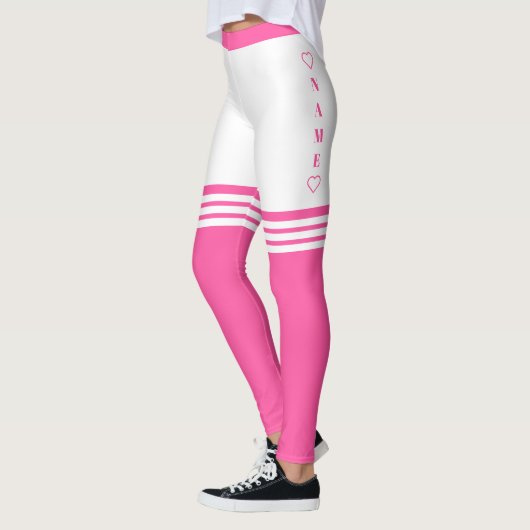 Faux Over Knie Sokken Grappige Leggings Aangepaste (Links)