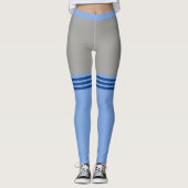 Faux Over The Knee Sokken Grappige Leggings Uw Kle (Voorkant)