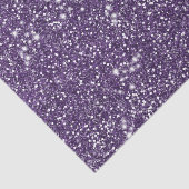 Faux Paars Glitter Texture Kijk - Gedrukt Afbeeldi Tissuepapier (Detail)