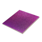 Faux Paarse Fuchia roze achtergrond Tegeltje (Zijkant)