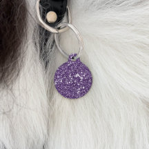 Faux Paarse Glitter Texture Kijk & Pet's Info