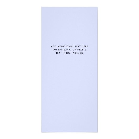 Faux Paarse Iridescent | Salon Price List Services Reclamekaart (Achterkant)