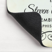 Faux  Parchment Simple & Elegant Wedding Muismat (Hoek)