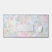 faux pastel chunky glitter bureaumat (Keyboard & Muis)
