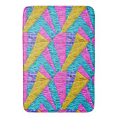 Faux Patchwork Quilt Geïnspireerd Boho Badmat (Voorkant Verticaal)