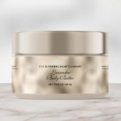 Faux Pearl Folie stijl cosmetica potje label Adreslabel Wikkel