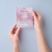 faux pearlescent effect Beausalon Flyer (Hand)