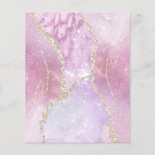 faux pearlescent effect Beausalon Flyer (Achterkant)