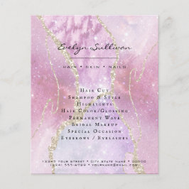 faux pearlescent effect Beausalon Flyer