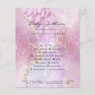 faux pearlescent effect Beausalon Flyer