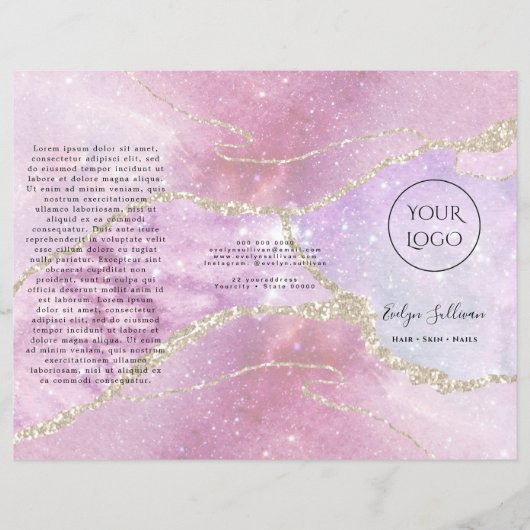 faux pearlescent effect brochure (Voorkant)